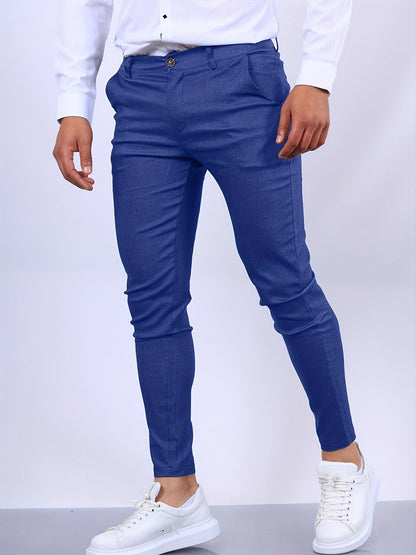 Comfortable Fit Slim Leg Dress Pants