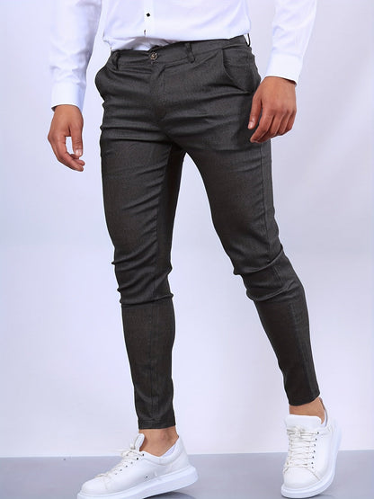 Comfortable Fit Slim Leg Dress Pants
