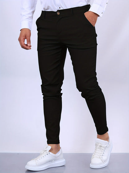 Comfortable Fit Slim Leg Dress Pants