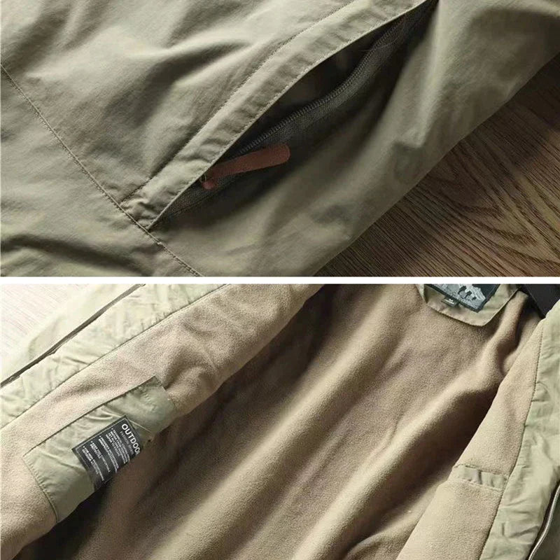 Waterproof Insulated Polyester Parka Jacket