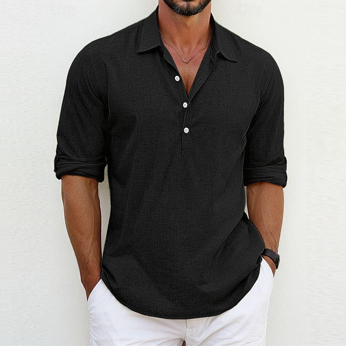 Casual Fit Mens Polo Shirt – Relaxed Style Collar