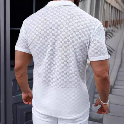 Soft Lightweight Shirt with Lace Detail & Loose Fit