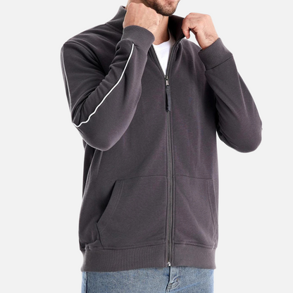 Soft Fleece Half Zip Neck Sweater