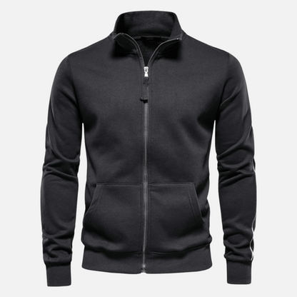 Soft Fleece Half Zip Neck Sweater - OutfitLondon