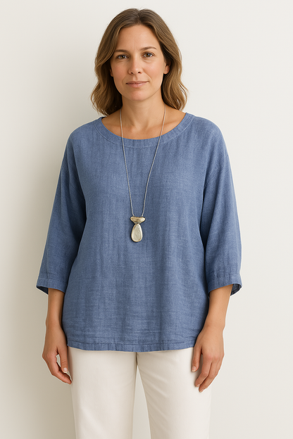 Soft Lightweight Round Neck T-Shirt