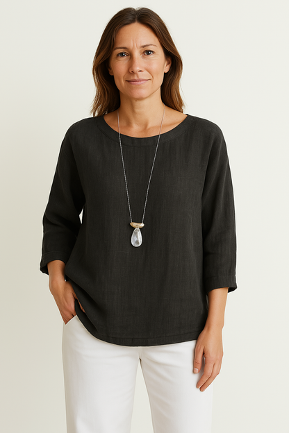 Soft Lightweight Round Neck T-Shirt