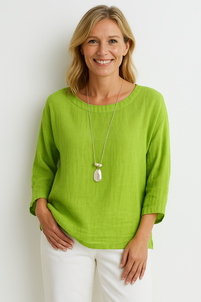 Soft Lightweight Round Neck T-Shirt