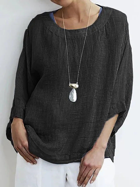 Soft Lightweight Round Neck T-Shirt