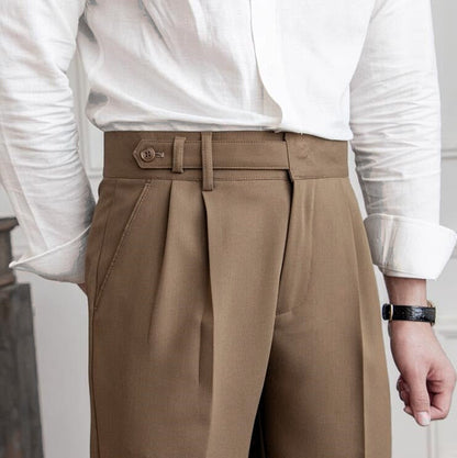 Slim Fit Lightweight Polyester Pants