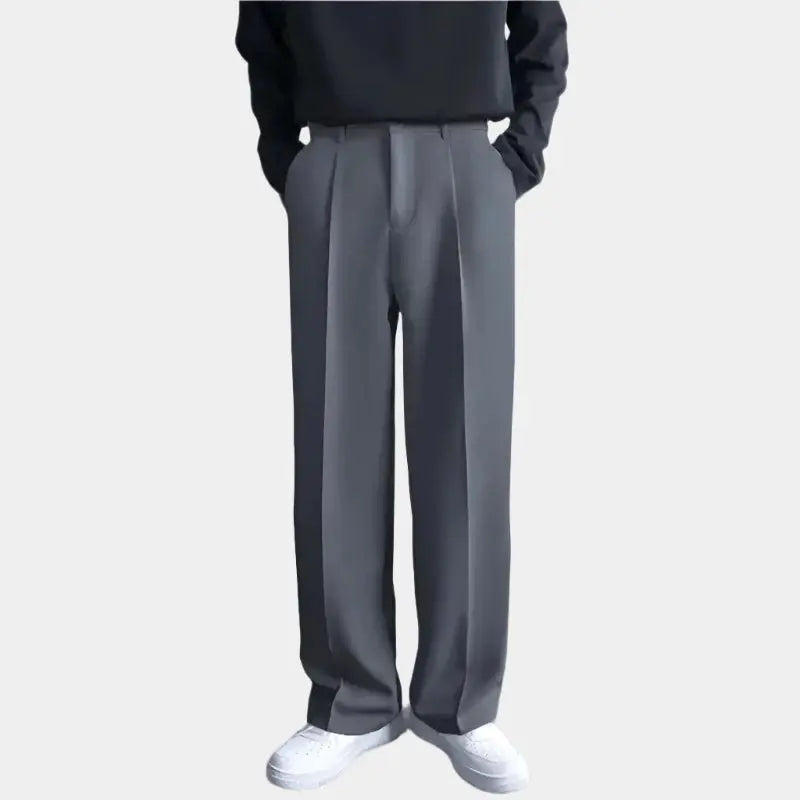Comfortable Wide Leg Polyester Pants