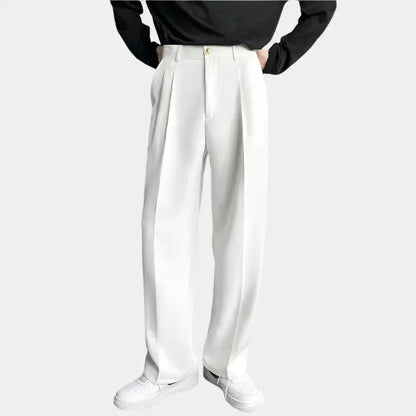 Comfortable Wide Leg Polyester Pants