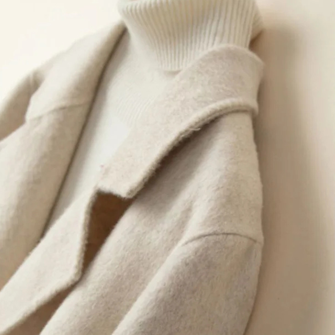 Simple Classic Double Button Coat