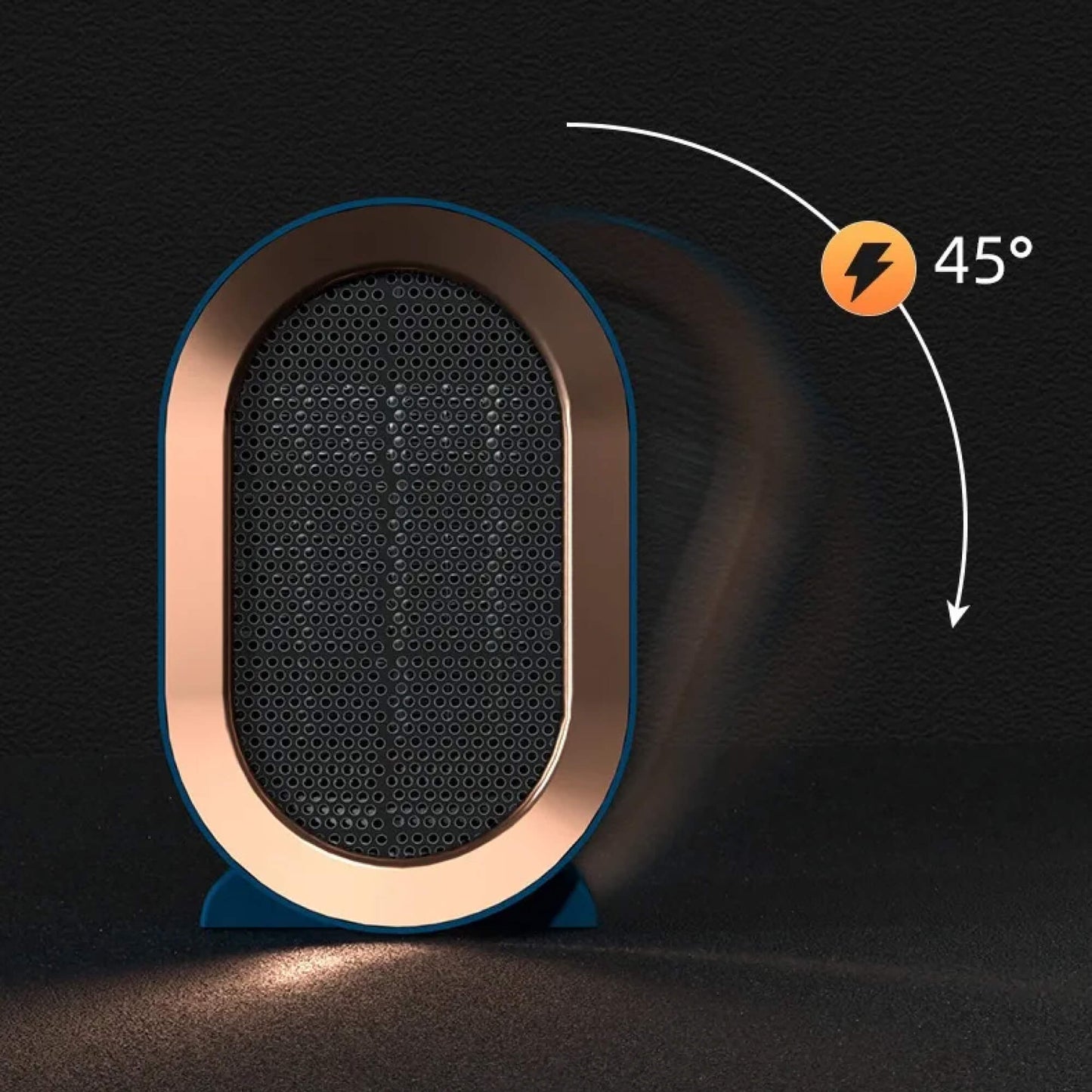 Compact Electric Space Heater for Fast Warmth