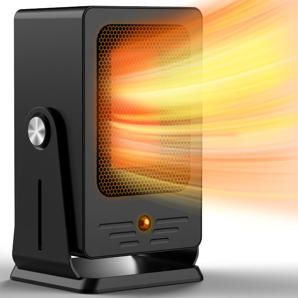 Compact Electric Heater with Digital Temperature Control