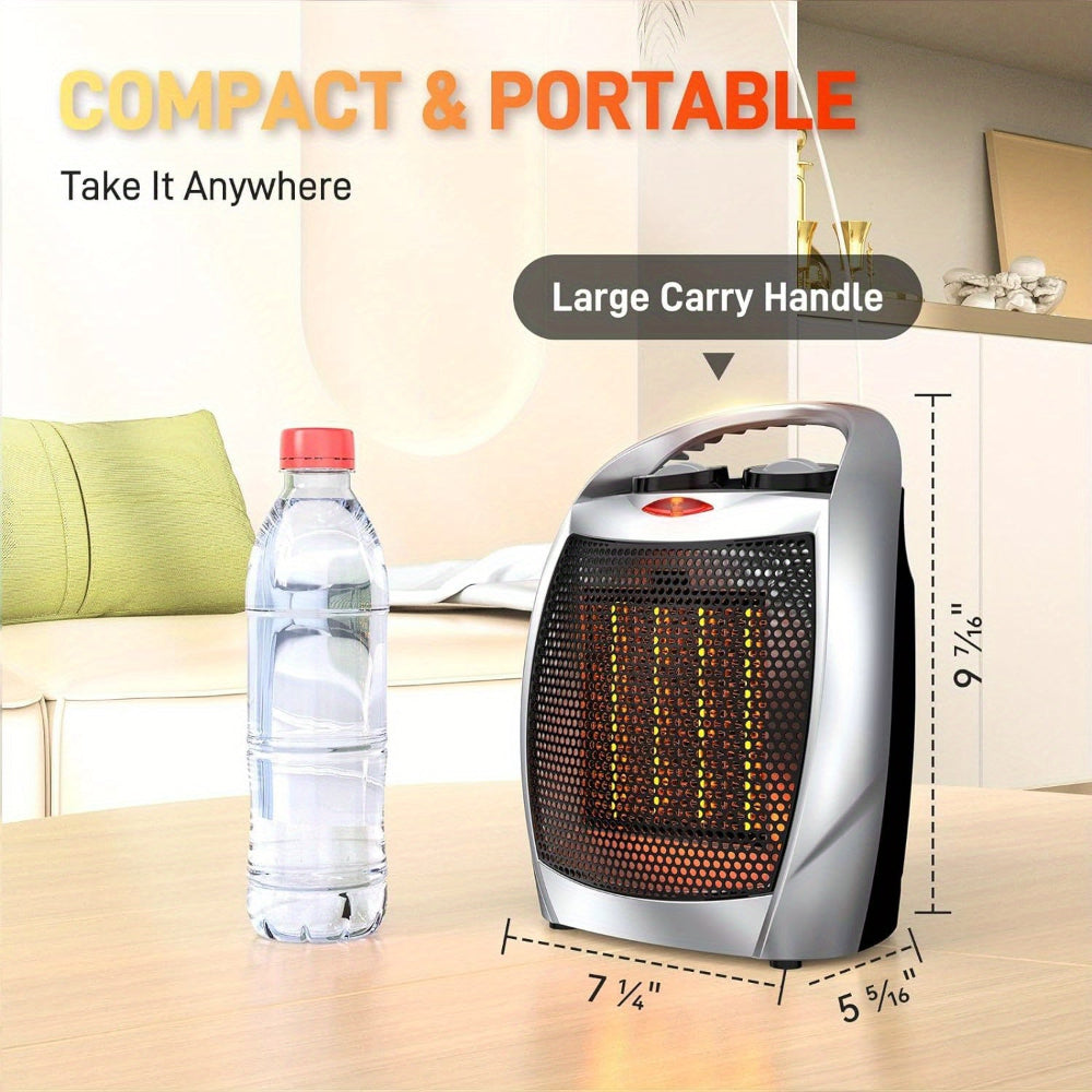 Compact Digital Electric Space Heater for Home