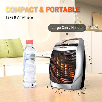 Compact Digital Electric Space Heater for Home