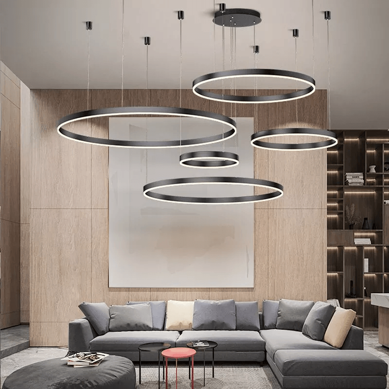 Contemporary Circular Pendant Dining Lamp - OutfitLondon
