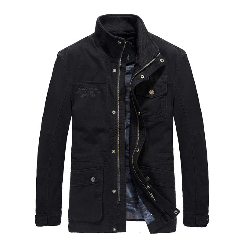 Practical Multi-Pocket Outdoor Men's Jacket