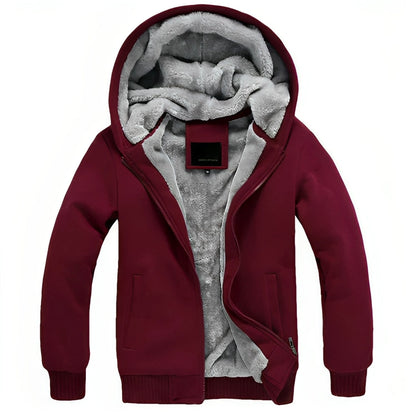 Warm Waterproof Men's Hoodie Jacket