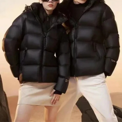 Douglas - Stylish Waterproof Puffer Coat Black