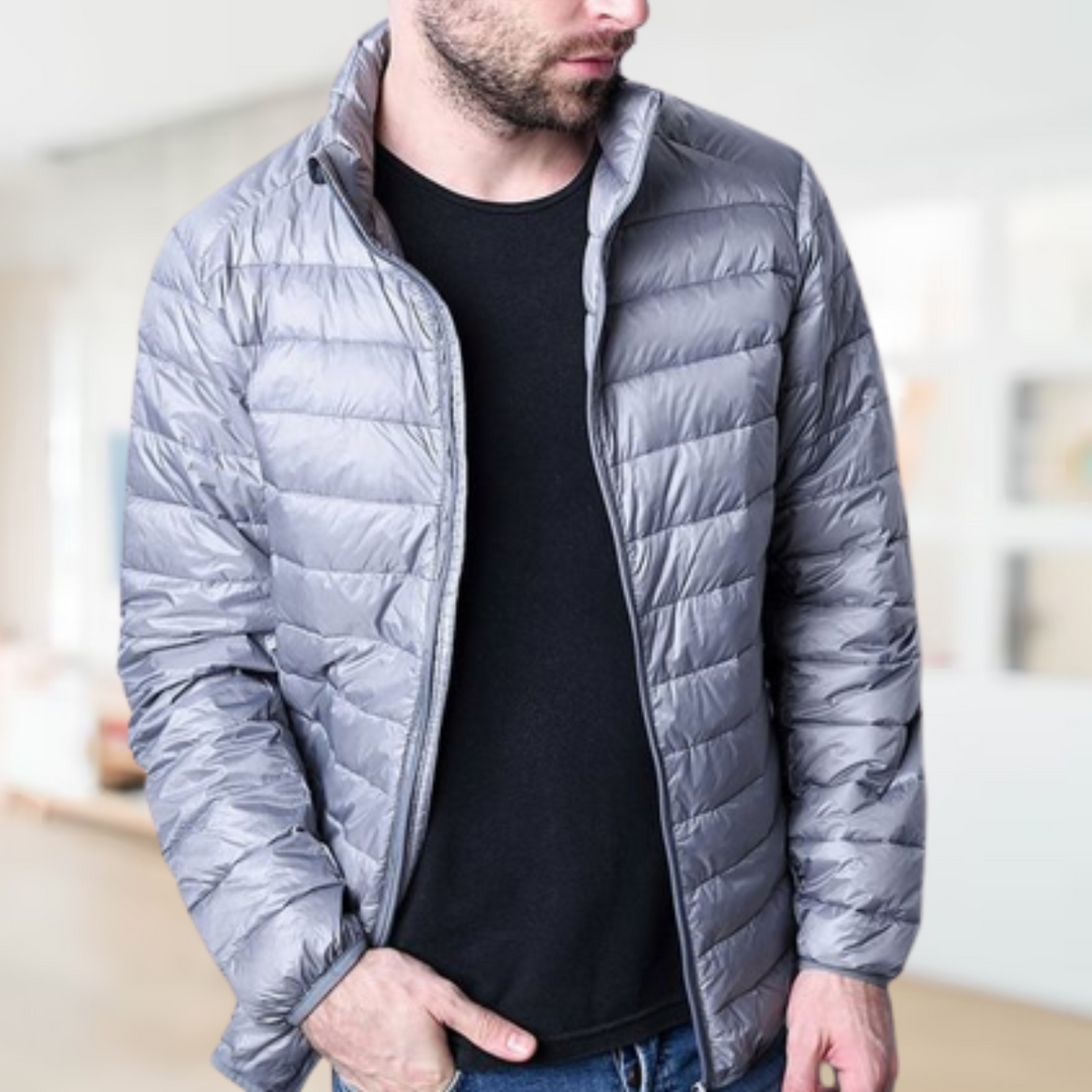Warm Waterproof Men's Down Parka Jacket - OutfitLondon