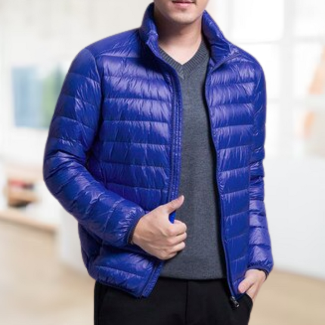 Warm Waterproof Men's Down Parka Jacket