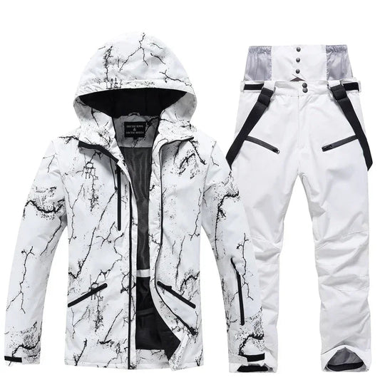 Thermal Waterproof Ski Jacket and Pant Set - OutfitLondon
