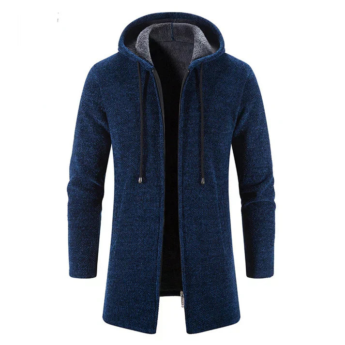 Men's Warm Hooded Puffer Jacket - OutfitLondon