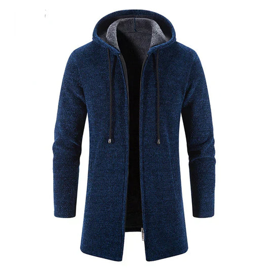 Men's Warm Hooded Puffer Jacket - OutfitLondon