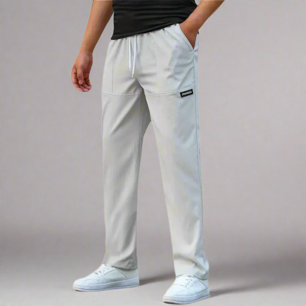 Men's Soft Elastic Jogger Pants with Relaxed Fit Design - OutfitLondon