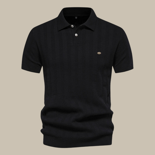 Classic Men's Merino Wool Polo Shirt - OutfitLondon