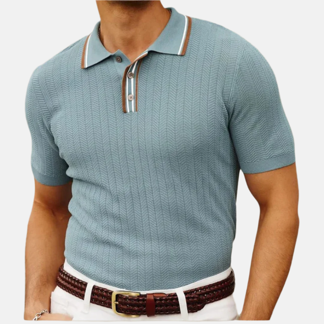 Men's Comfortable Breathable Cotton Polo Shirt