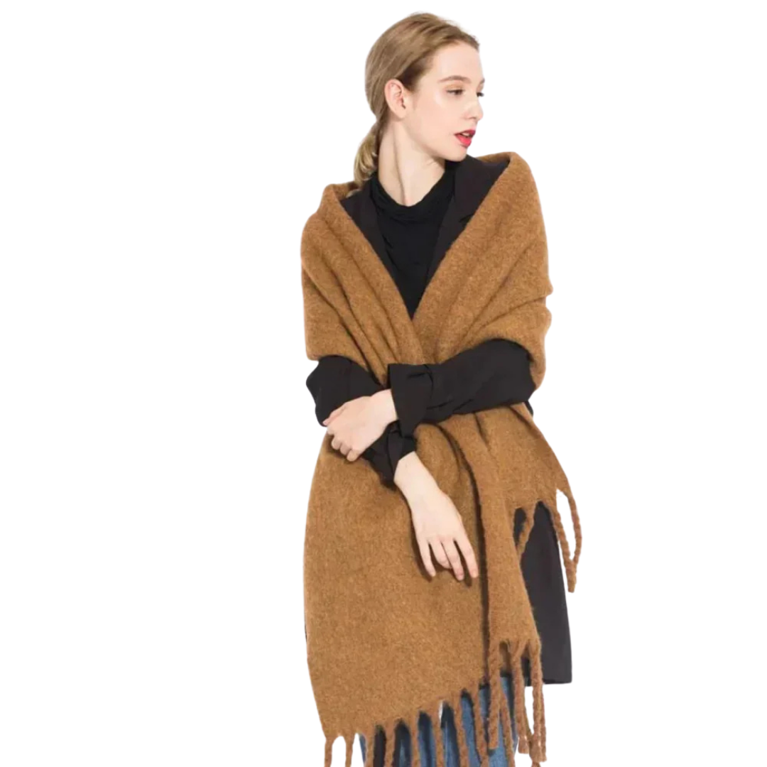 Luxurious Women's Cashmere Scarf | Cozy Winter Accessory - OutfitLondon