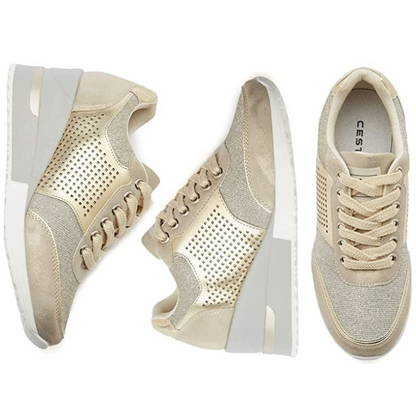 Trendy High Top Wedge Sneakers