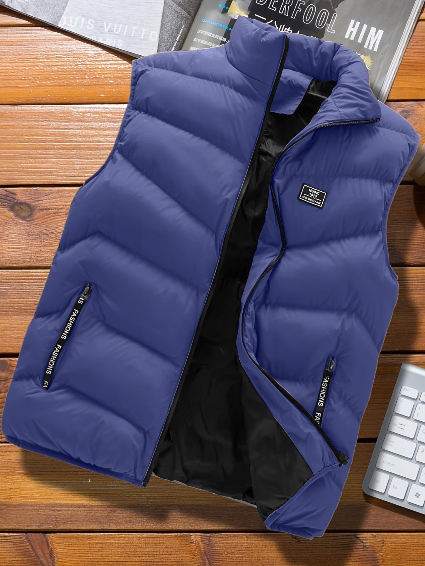 Lightweight Puffer Vest for Active Wear