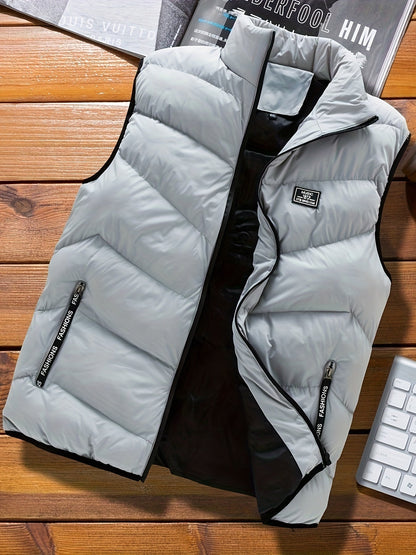 Lightweight Puffer Vest for Active Wear