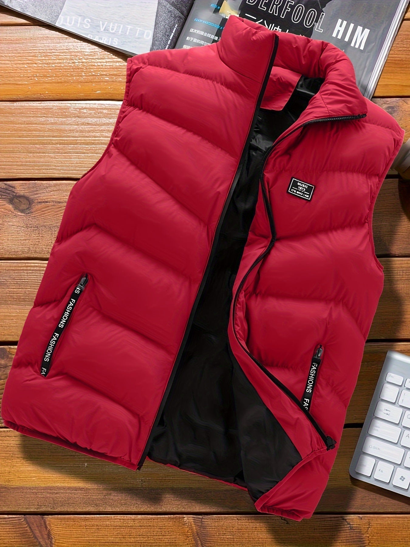 Lightweight Puffer Vest for Active Wear