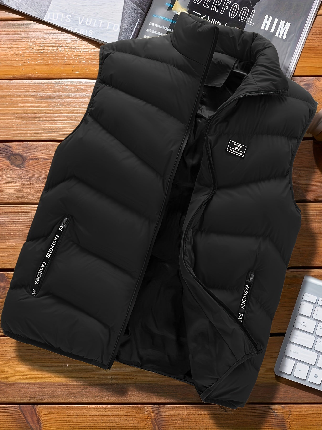 Lightweight Puffer Vest for Active Wear