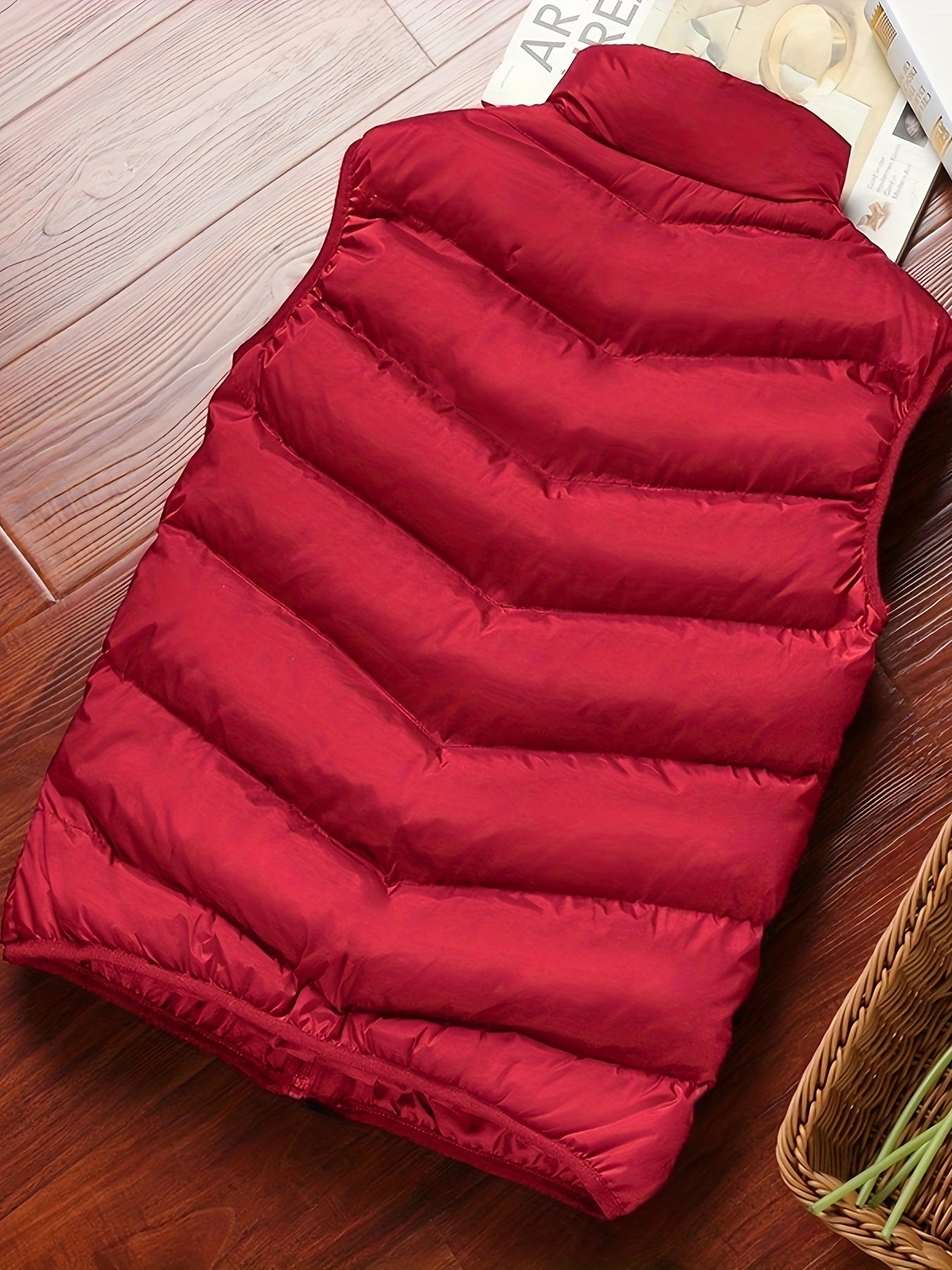 Lightweight Puffer Vest for Active Wear