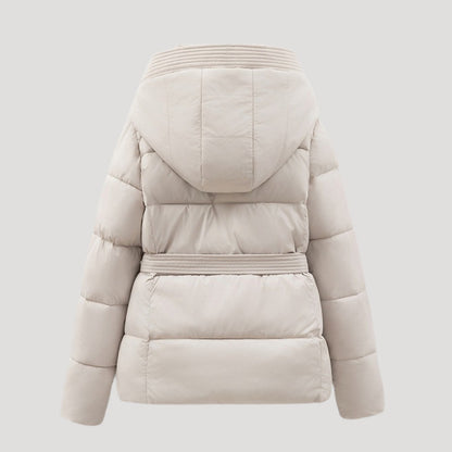 Women's Short Padded Down Filled Parka Jacket