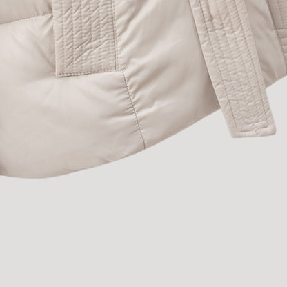 Women's Short Padded Down Filled Parka Jacket