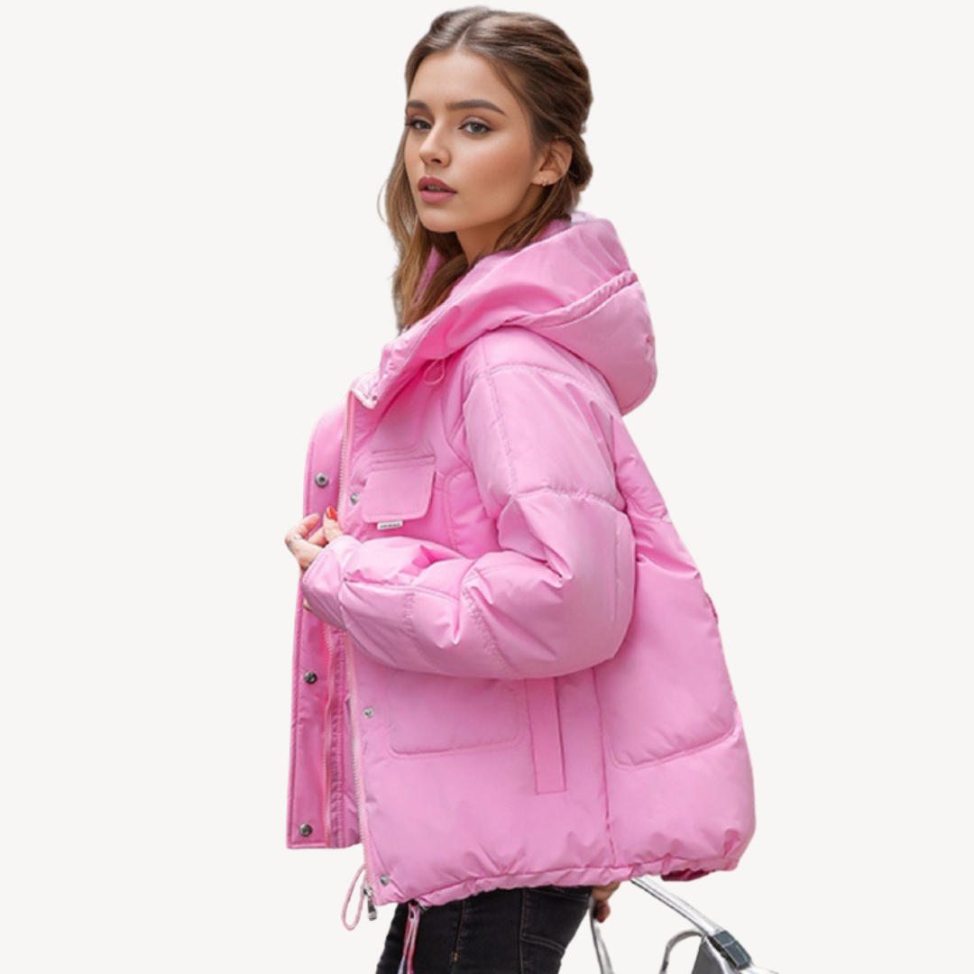 Ladies Cozy Fleece Jacket Coat