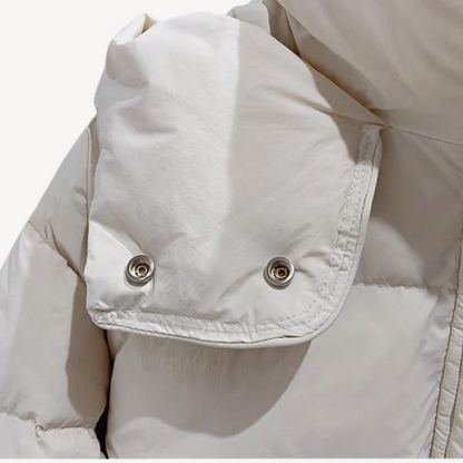 Ladies Large Down Filled Parka Coat