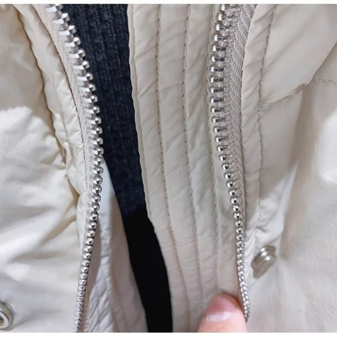 Ladies Large Down Filled Parka Coat