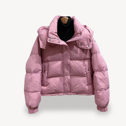 Ladies Large Down Filled Parka Coat