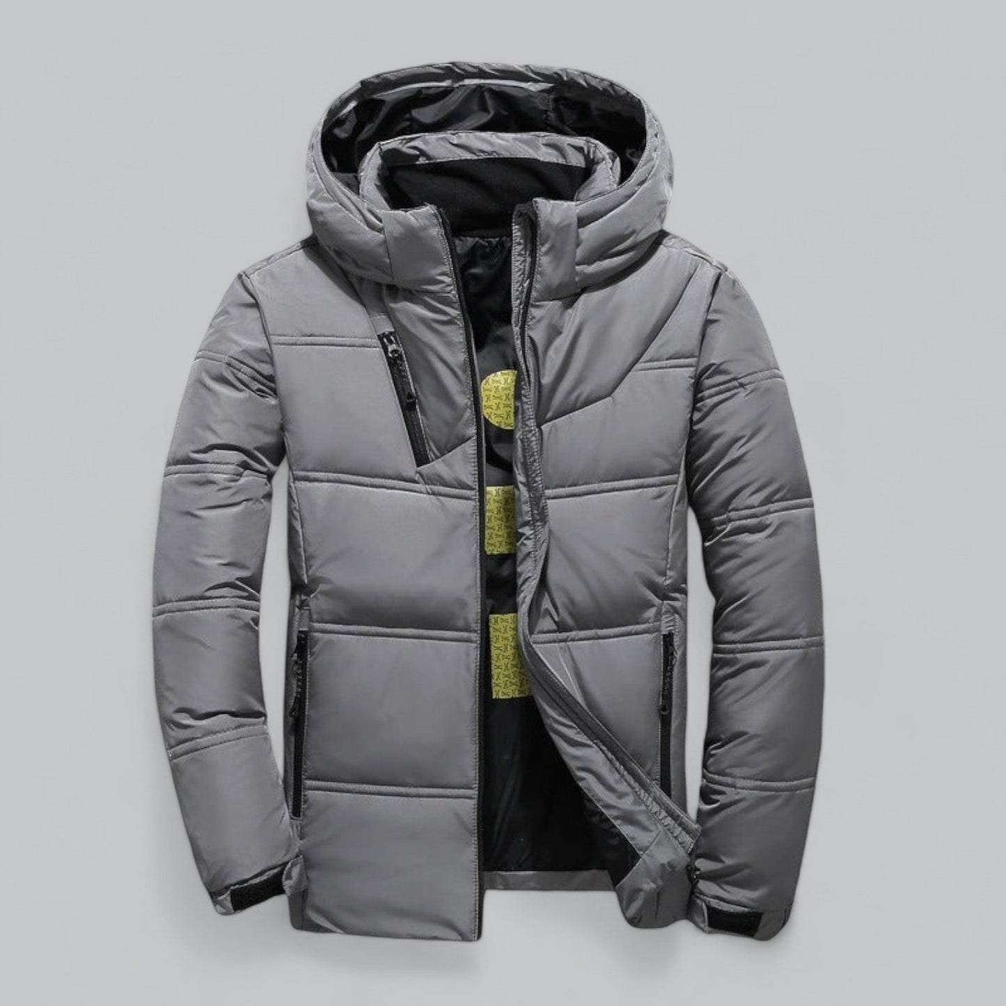 Warm Down Filled Winter Parka Coat - OutfitLondon