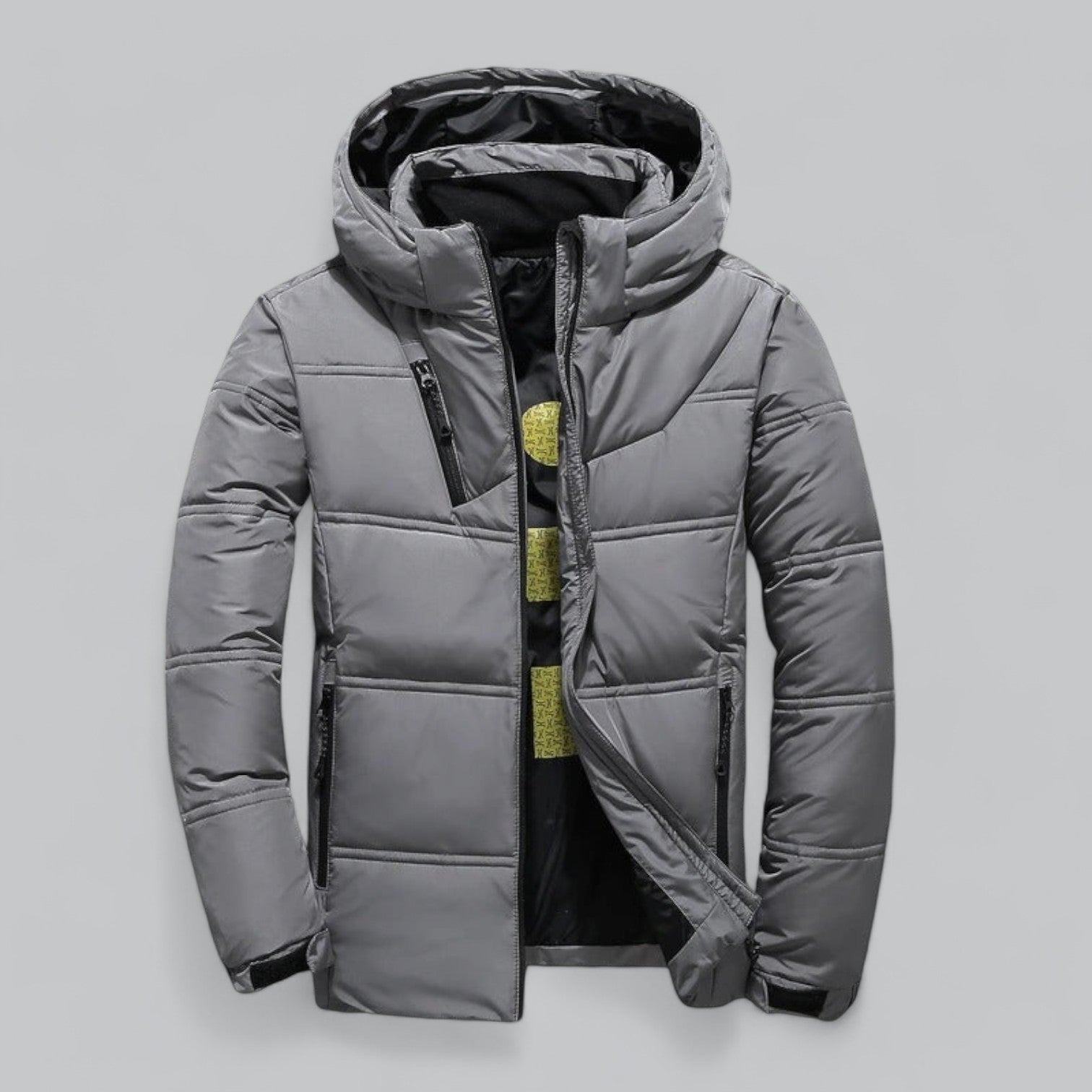 Warm Down Filled Winter Parka Coat - OutfitLondon