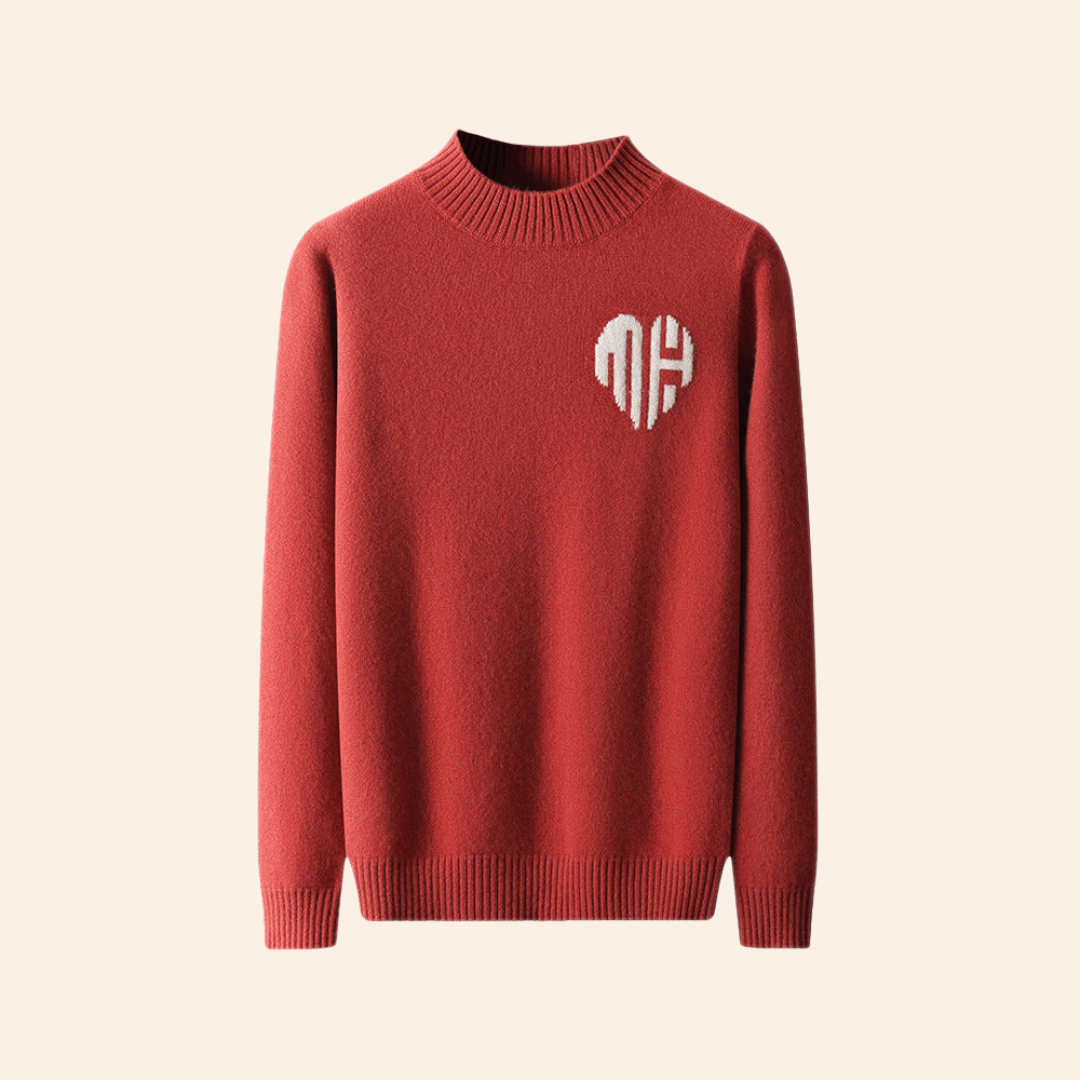 Archie - Fashionable Fall Sweater with Logo
