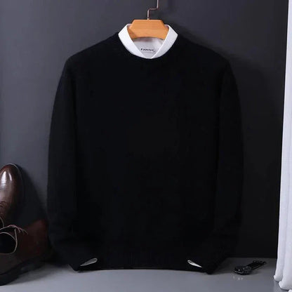 Soft Cashmere Oversized Crew Sweater