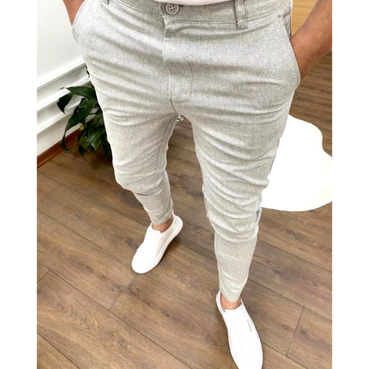 Relaxed Fit Casual Mens Pants - OutfitLondon